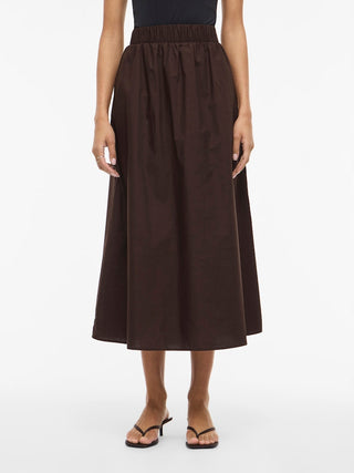 VILA GmbH / Damen-Rock / VISOPHIE HW ANKLE SKIRT - NOOS