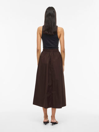 VILA GmbH / Damen-Rock / VISOPHIE HW ANKLE SKIRT - NOOS