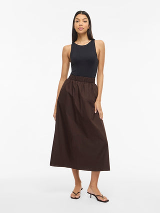 VILA GmbH / Damen-Rock / VISOPHIE HW ANKLE SKIRT - NOOS