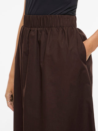 VILA GmbH / Damen-Rock / VISOPHIE HW ANKLE SKIRT - NOOS