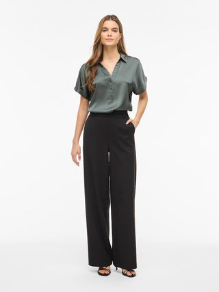 VILA GmbH / Damen-Bluse / VIENNA RAVENNA S/S TOP - NOOS