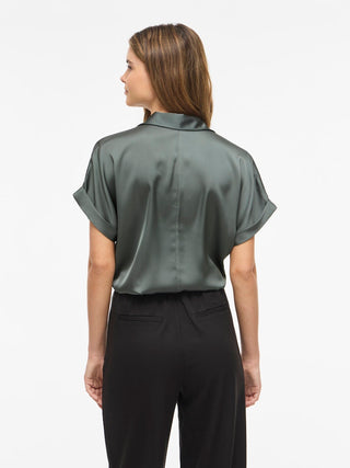VILA GmbH / Damen-Bluse / VIENNA RAVENNA S/S TOP - NOOS