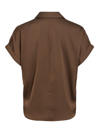 VILA GmbH / Damen-Bluse / VIENNA RAVENNA S/S TOP - NOOS