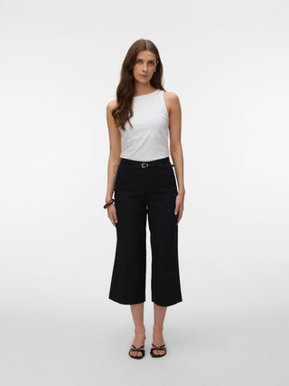 Bestseller / Damen-Hose / VMELMA HW WIDE CULOTTE BELT PANT NO