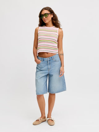 Bestseller / Damen-Short / JXTOKYO LONG HW SHORTS DNM LN