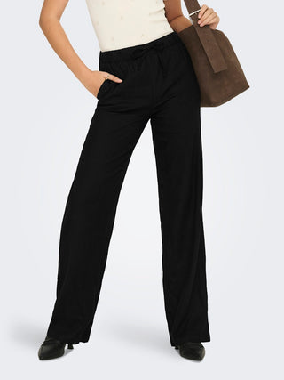 Bestseller / Damen-Hose / ONLGOA MW LINEN BL PULL-UP PANT CC