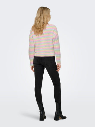 Bestseller / Damen-Strick / ONLJOHANNA LS O-NECK CC KNT