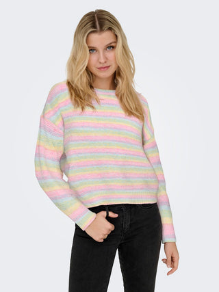 Bestseller / Damen-Strick / ONLJOHANNA LS O-NECK CC KNT