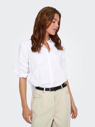 Bestseller / Damen-Bluse / ONLBERSA LS SLIT DETAIL SHIRT  WVN