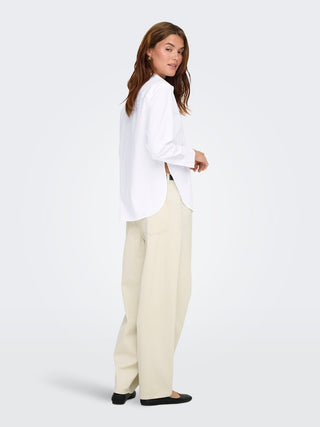 Bestseller / Damen-Bluse / ONLBERSA LS SLIT DETAIL SHIRT  WVN