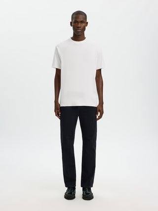 Bestseller / Herren-Shirt / SLMSPENCER RIB SS O-NECK TEE NOOS
