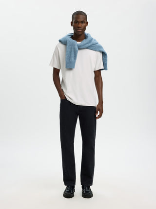 Bestseller / Herren-Shirt / SLMSPENCER RIB SS O-NECK TEE NOOS