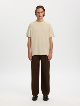 Bestseller / Herren-Shirt / SLMSPENCER RIB SS O-NECK TEE NOOS