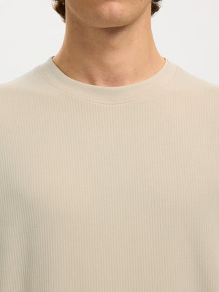 Bestseller / Herren-Shirt / SLMSPENCER RIB SS O-NECK TEE NOOS