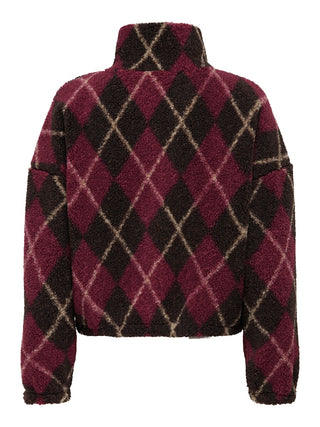Bestseller / Damen-Sweat / ONLELINE LIFE L/S ZIP TEDDY SWT
