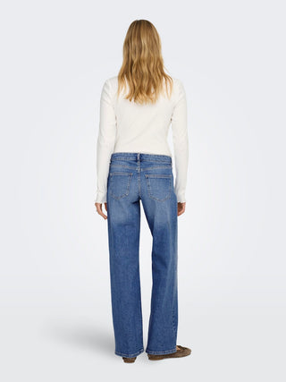 Bestseller / Damen-Jeans / ONLJUDY-O LW WIDE LEG DNM TAI712 NO