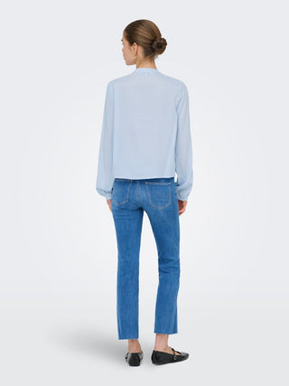 Bestseller / Damen-Bluse / ONLLENNYO LS EMBROID V-NECK TOP NOO