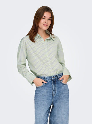 Bestseller / Damen-Bluse / ONLOREGON ALVA LS REG SHIRT NOOS WV