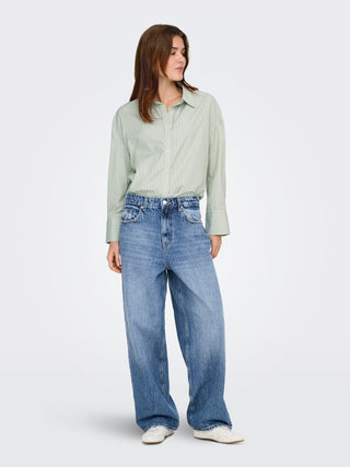 Bestseller / Damen-Bluse / ONLOREGON ALVA LS REG SHIRT NOOS WV