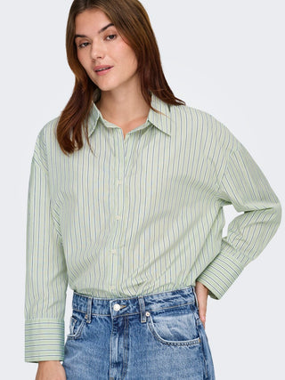 Bestseller / Damen-Bluse / ONLOREGON ALVA LS REG SHIRT NOOS WV