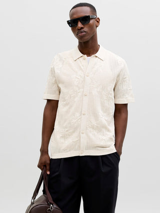 Bestseller / Herren-Shirt / JPRBLAOWEN KNIT BUTTON THROUGH POLO