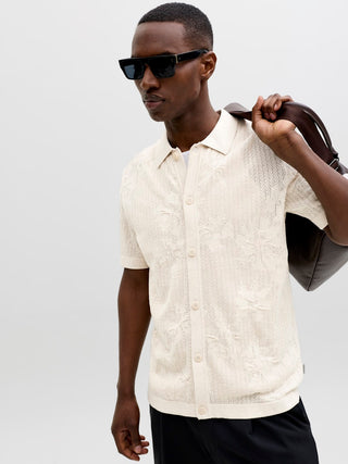 Bestseller / Herren-Shirt / JPRBLAOWEN KNIT BUTTON THROUGH POLO