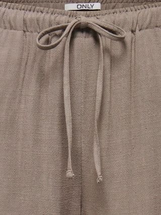 Only / Damen-Hose / ONLSIESTA MW PULL-UP LINEN BL PNT N