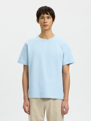 Bestseller / Herren-Shirt / SLMSANDER SEERSUCKER SS O-NECK TEE