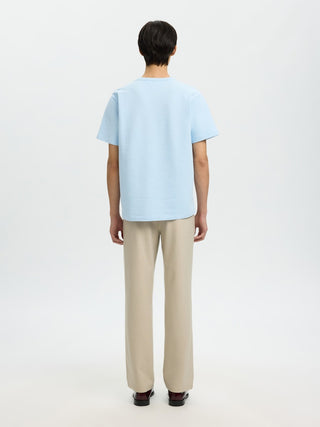Bestseller / Herren-Shirt / SLMSANDER SEERSUCKER SS O-NECK TEE