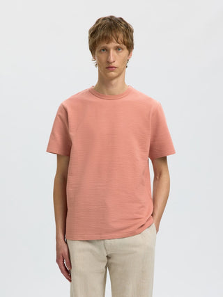 Bestseller / Herren-Shirt / SLMSANDER SEERSUCKER SS O-NECK TEE