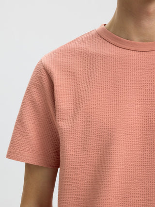 Bestseller / Herren-Shirt / SLMSANDER SEERSUCKER SS O-NECK TEE