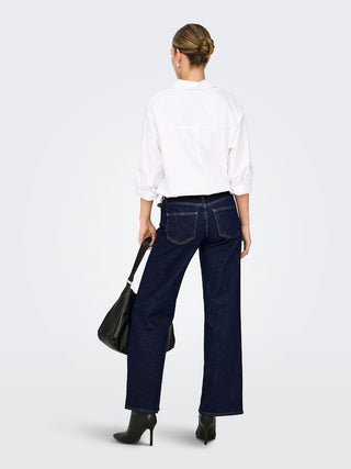 Bestseller / Damen-Jeans / ONLJUDY-O LW WIDE DNM RINSE TAI966