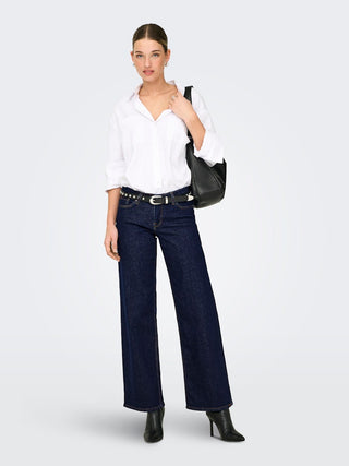 Bestseller / Damen-Jeans / ONLJUDY-O LW WIDE DNM RINSE TAI966