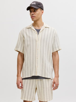 Bestseller / Herren-Hemd / JJECOBA STRIPE RESORT SHIRT SS SN