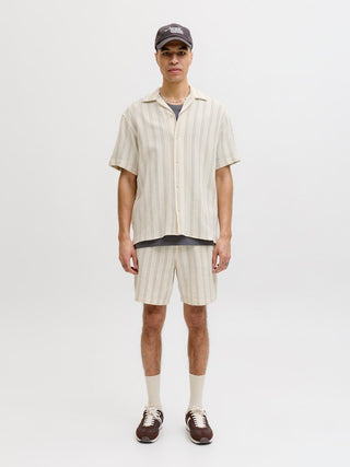 Bestseller / Herren-Hemd / JJECOBA STRIPE RESORT SHIRT SS SN