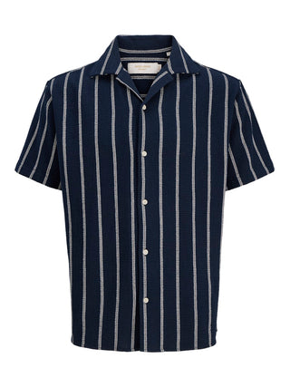 Bestseller / Herren-Hemd / JJECOBA STRIPE RESORT SHIRT SS SN
