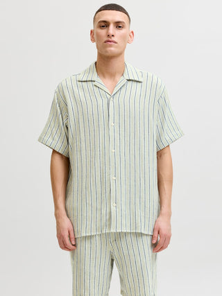 Bestseller / Herren-Hemd / JJECOBA STRIPE RESORT SHIRT SS SN