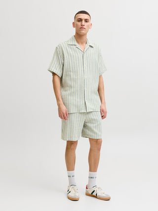 Bestseller / Herren-Hemd / JJECOBA STRIPE RESORT SHIRT SS SN