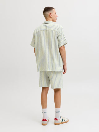 Bestseller / Herren-Hemd / JJECOBA STRIPE RESORT SHIRT SS SN