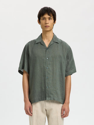 Bestseller / Damen-Bluse / SLHRLXKYLIAN LINEN SS SHIRT RESORT