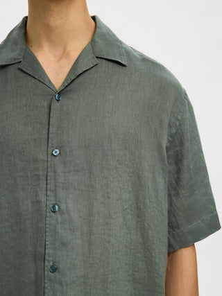 Bestseller / Damen-Bluse / SLHRLXKYLIAN LINEN SS SHIRT RESORT