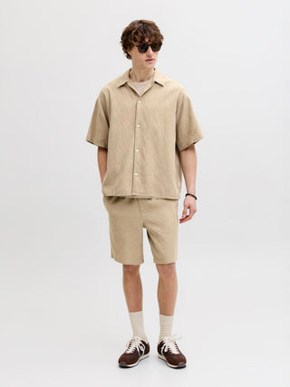 Bestseller / Herren-Hemd / JORMONTAUK WAVY TEXTURE SHIRT SS SN