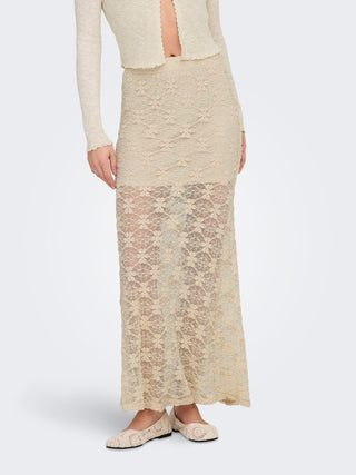 Bestseller / Damen-Rock / ONLPEARLINA LONG WIDE SKIRT WVN