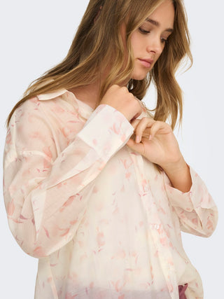 Bestseller / Damen-Bluse / ONLOREGON TEAGAN L/S SHIRT AOP WVN