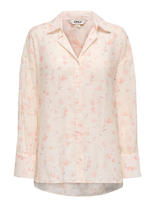 Bestseller / Damen-Bluse / ONLOREGON TEAGAN L/S SHIRT AOP WVN