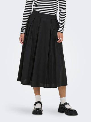 Bestseller / Damen-Rock / ONLMAILA LONG PLEAT SKIRT WVN