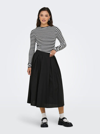 Bestseller / Damen-Rock / ONLMAILA LONG PLEAT SKIRT WVN