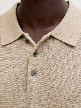 Bestseller / Herren-Shirt / JPRBLURILEY KNIT POLO SS SN