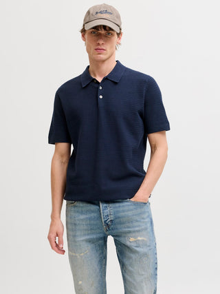 Bestseller / Herren-Shirt / JPRBLURILEY KNIT POLO SS SN