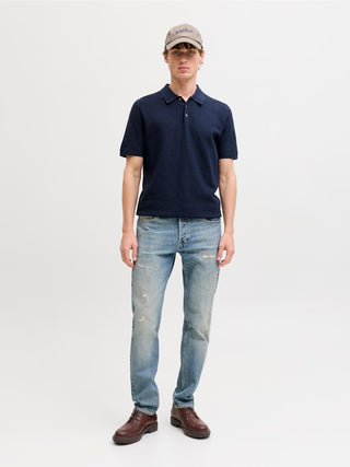Bestseller / Herren-Shirt / JPRBLURILEY KNIT POLO SS SN